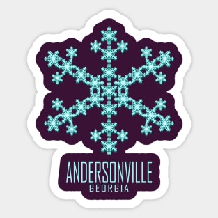 Andersonville Georgia Sticker